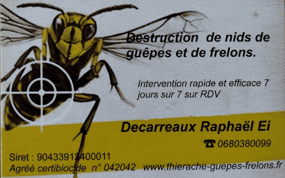 Decarreaux Raphaël (Multiservices) Désinsectiseur - Dératiseur à la Neuville-aux-Joûtes