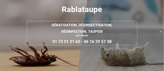 Rablataupe, Désinsectiseur et Dératiseur à Souppes-sur-Loing
