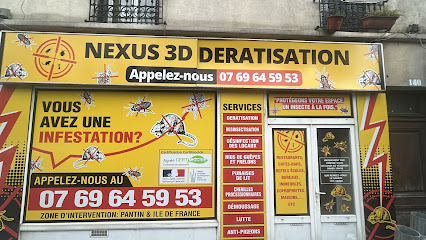 Nexus 3D Dératisation Désinsectiseur - Dératiseur à Pantin