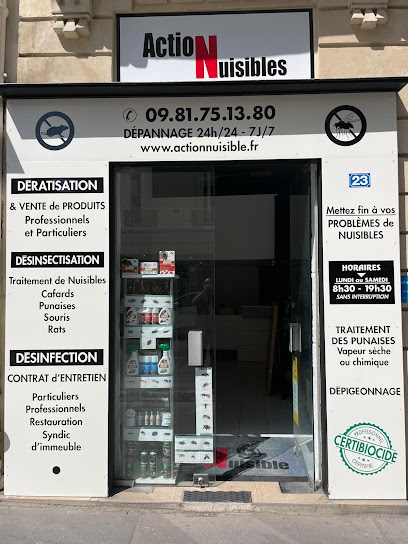 Actionuisible Désinsectiseur - Dératiseur à Paris 09