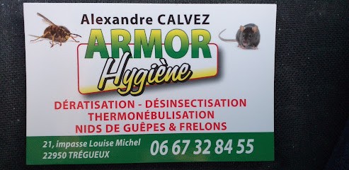 Armor Hygiene, Désinsectiseur et Dératiseur à Trégueux