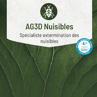 AG3D Nuisibles, Désinsectiseur et Dératiseur à Auvers-sur-Oise