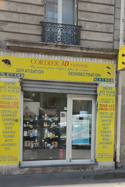 Cordier 3D, Désinsectiseur et Dératiseur à Paris 19
