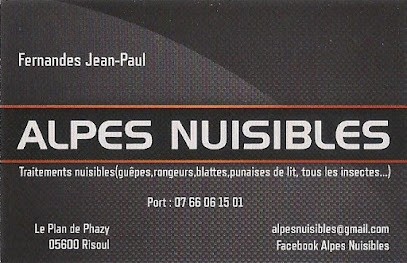 ALPES NUISIBLES, Désinsectiseur et Dératiseur à Saint-Crépin