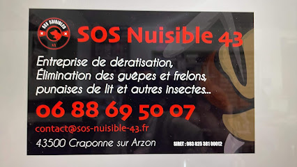 Sos Nuisibles 43 Désinsectiseur - Dératiseur à Craponne-sur-Arzon