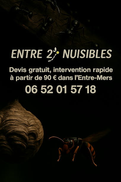 Entre 2 Nuisibles - Urgence Destruction Nids De Frelons Et Guêpes..., Désinsectiseur - Dératiseur à Camblanes-et-Meynac