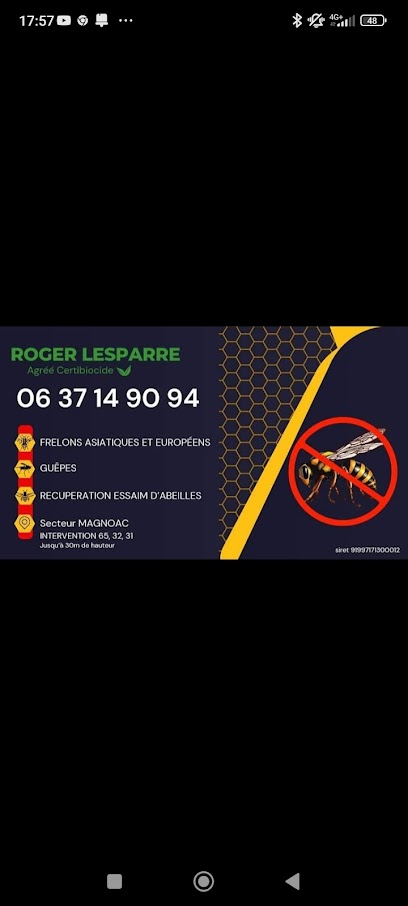 Lesparre Roger, Désinsectiseur - Dératiseur à Peyret-Saint-André